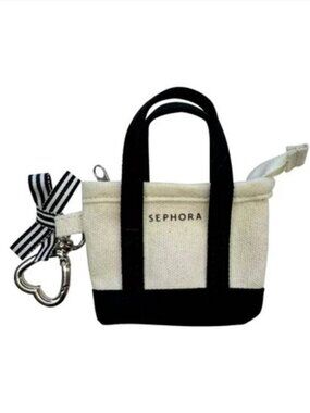🆕 NWT ✨ Sephora mini tote keychain